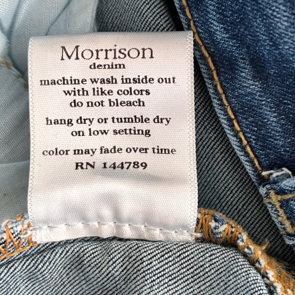 Morrison Denim Starlet Mid Rise Bootcut Jeans Size 28 - Picture 7 of 7